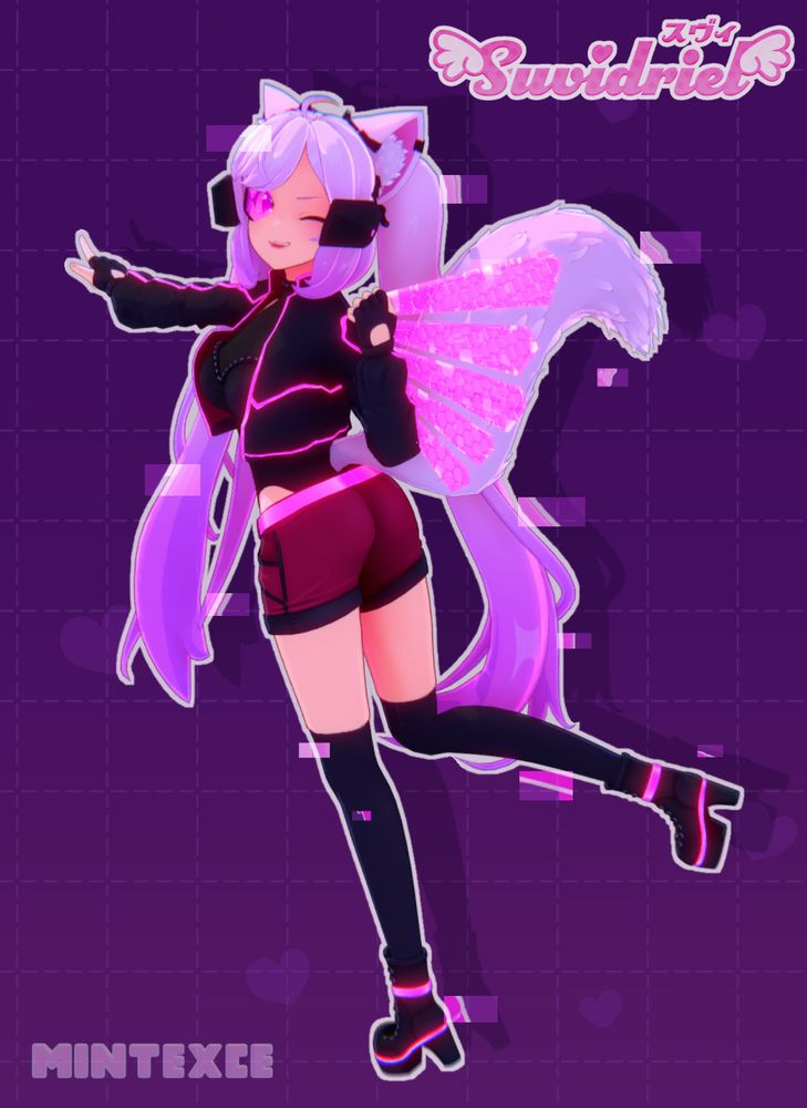 Suvidriel's new cyberpunk outfit