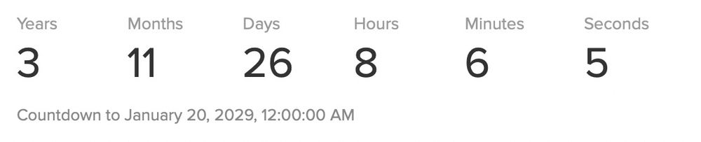 Countdown to election day 