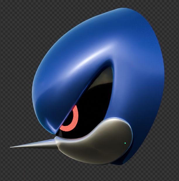 Metal sonic head
