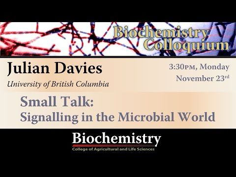 Dr. Julian E. Davies, University of British Columbia