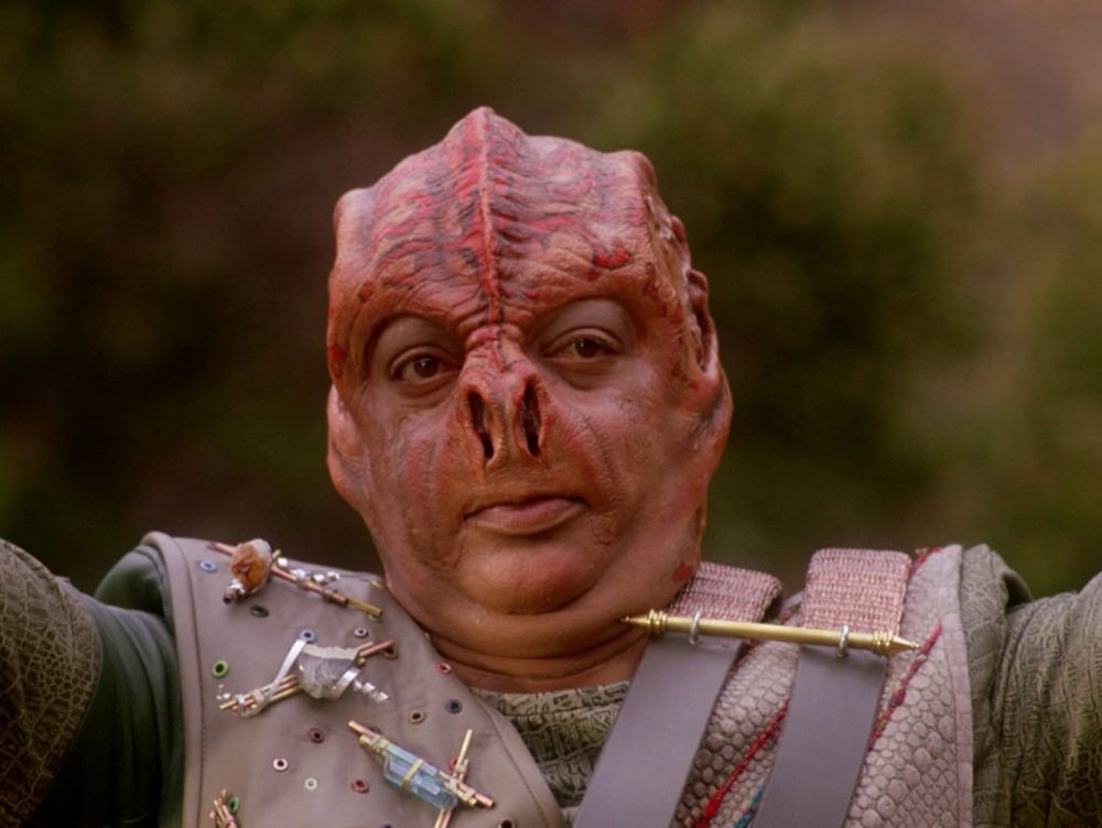 Captain Dathon from the Star Trek: The Next Generation episode "Darmok"