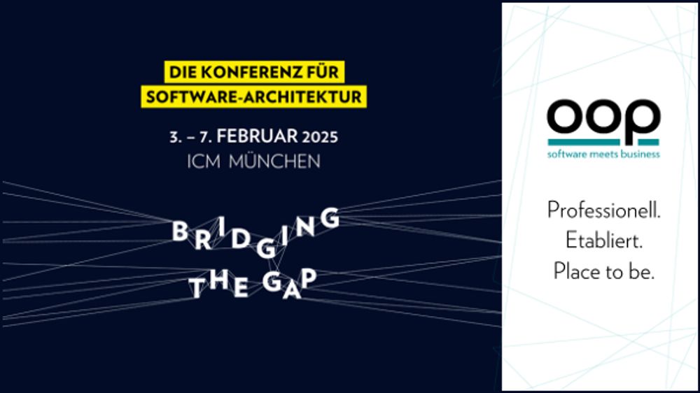 "Bridging the Gap" in der Software-Architektur | Die OOP-Konferenz 2025