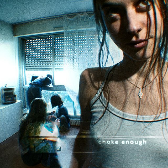 Album cover for Choke Enough by Oklou. 
