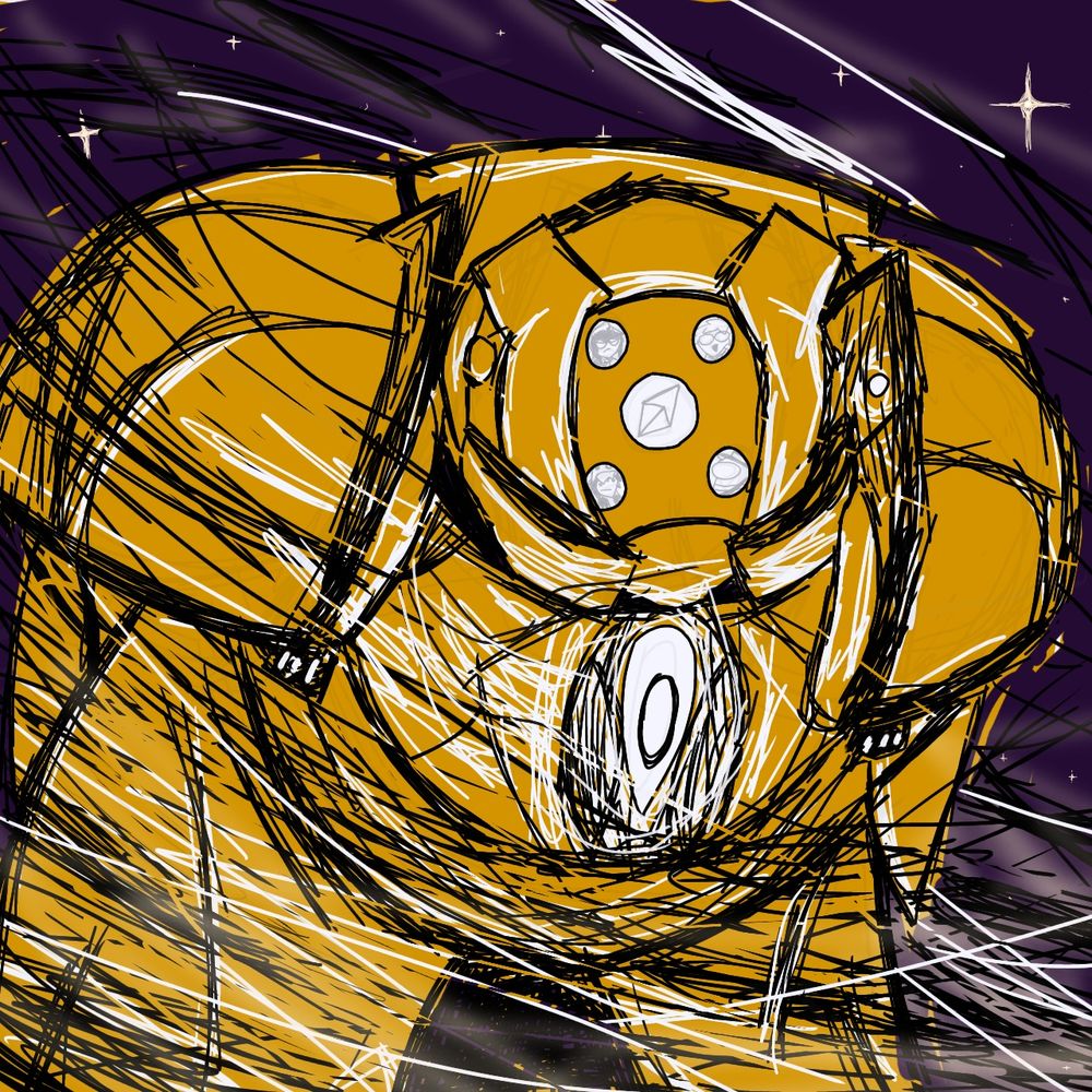 Godslayer character from the comic me and my friend work on