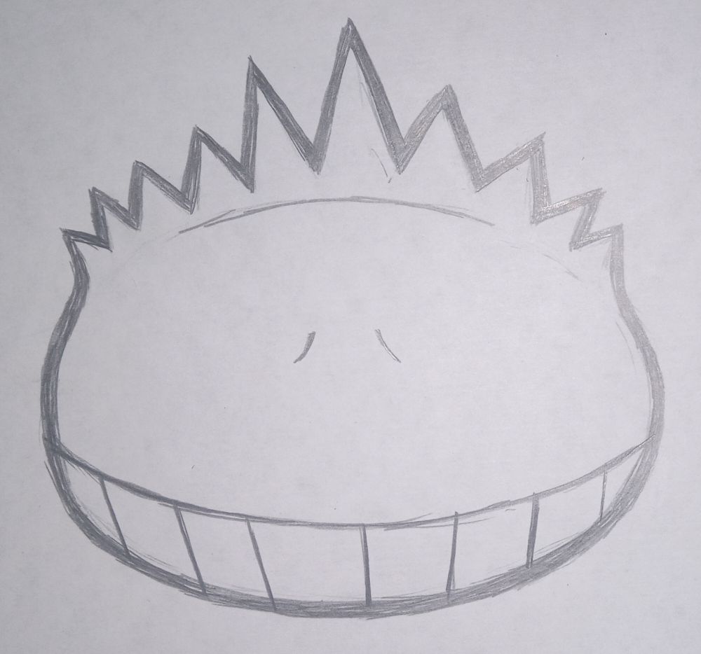 Drawing of a head