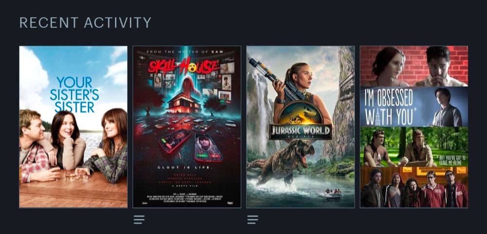 Your Sister's Sister, Skill House, Jurassic World Rebirth, I'm Obsessed With You (But You've Got To Leave Me Alone)