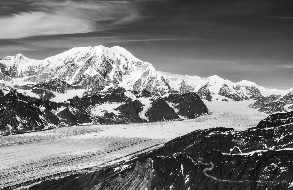 Mount Foraker, Denali National Park, Alaska.