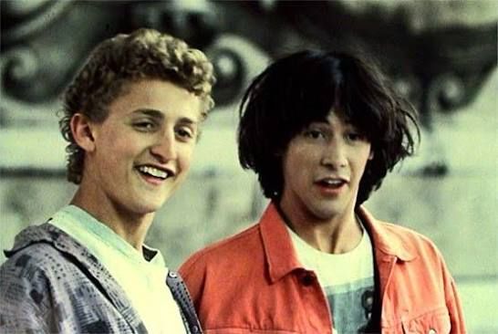 bill and ted as played by alex winter and keanu reeves