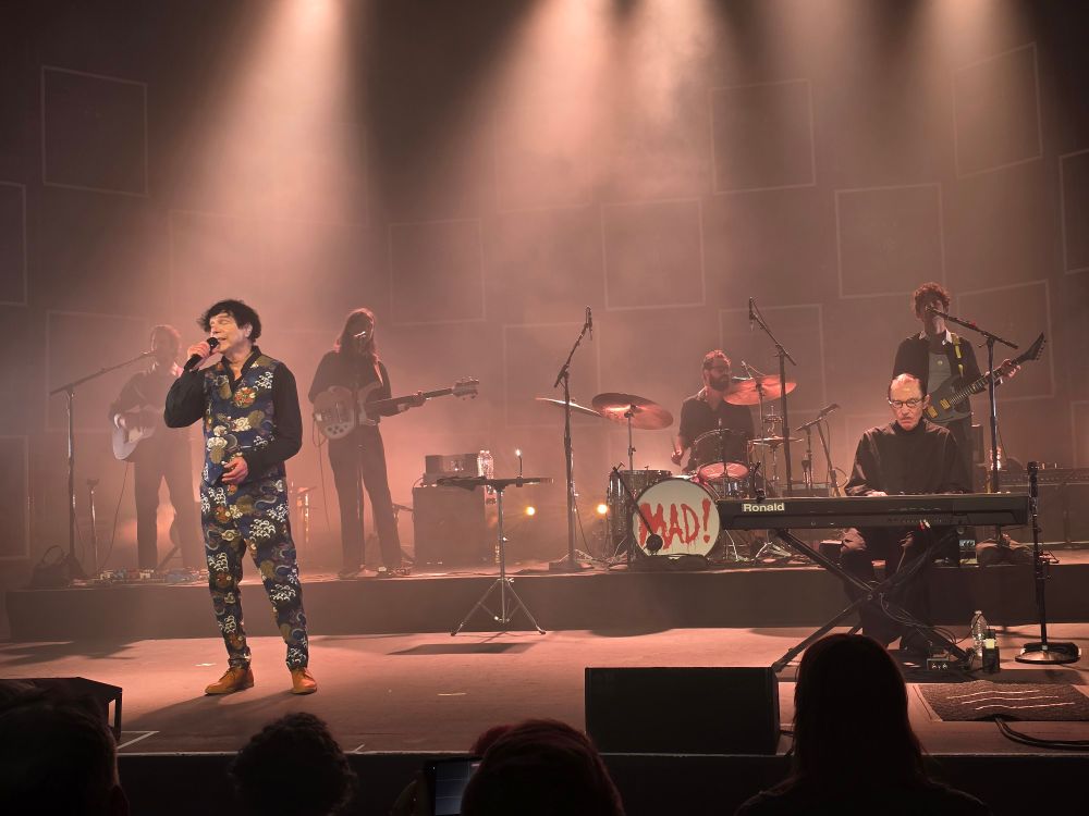 Sparks performing live in concert