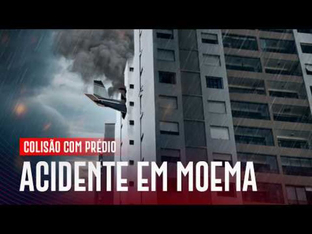 Avião BATEU num prédio em MOEMA em 1979 | EP. 1304