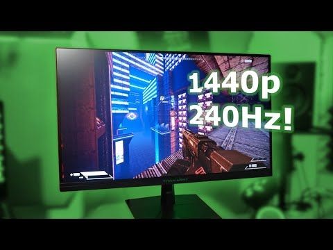 This 1440p 240Hz screen is AWESOME! Titan Army P2510S review