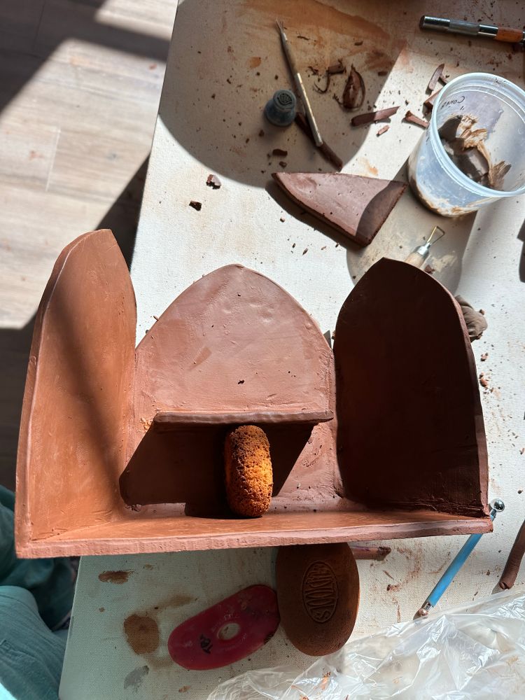 Three pane altar and the little sponge that could 