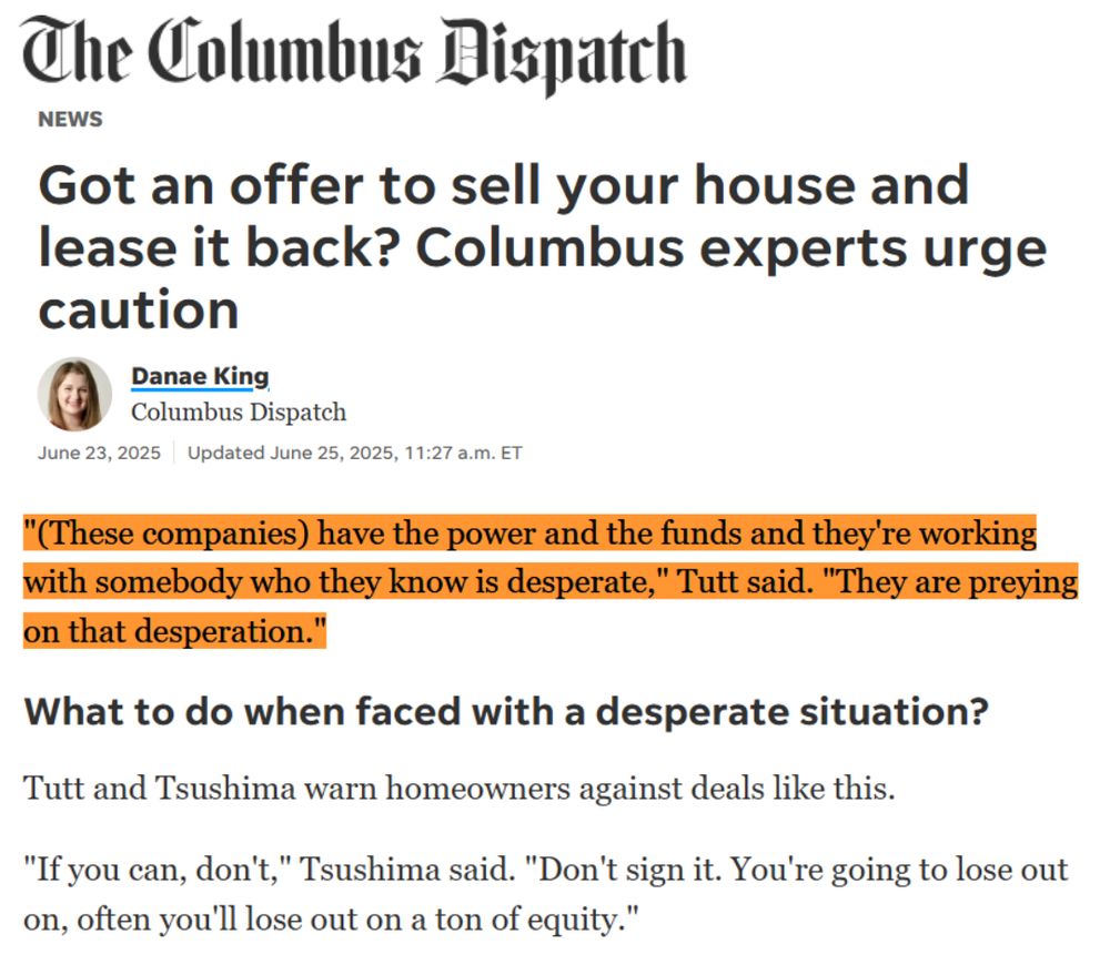 Graphic with text reading: "(These companies) have the power and the funds and they're working with somebody who they know is desperate," Tutt said. "They are preying on that desperation."