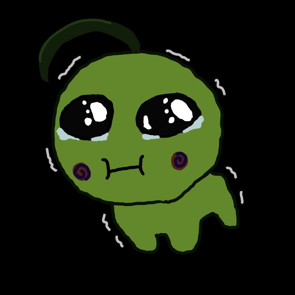 A smol green creature 