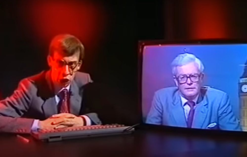 "STANDING BY, DOUGLAS HURD"