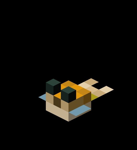 unpuffed minecraft pufferfish