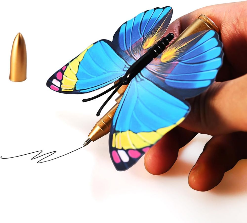 same bullet, now shown in pen mode, writing.