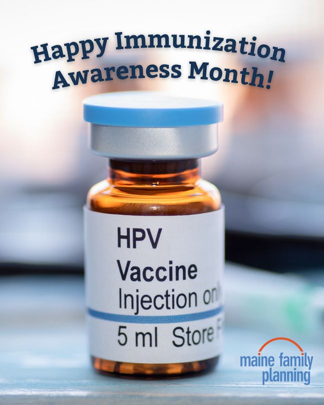 Happy Immunization Awareness Month!

Photo of HPV Vaccine