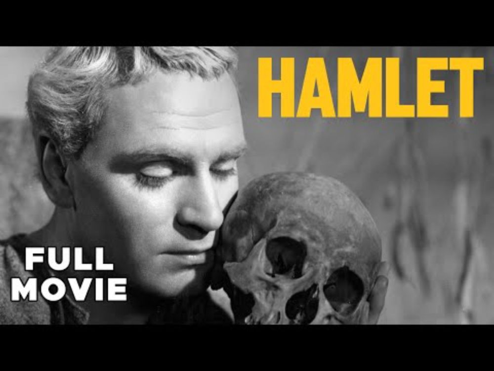 Hamlet | FULL MOVIE | Laurence Olivier, Christopher Lee, Jean Simmons, Peter Cushing | Shakespeare