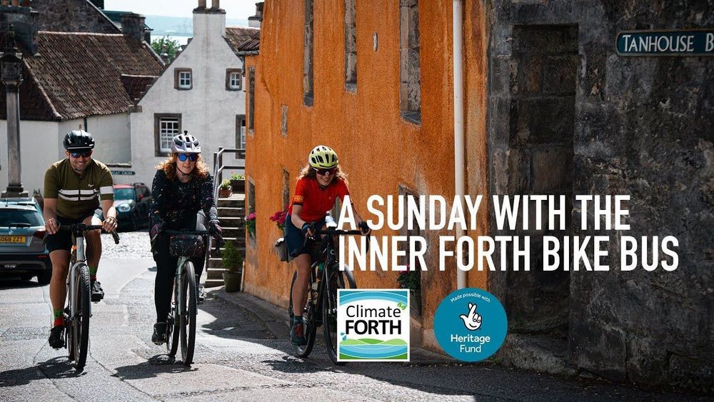 A Sunday with the Inner Forth Bike Bus - Cycling from Alloa to South Queensferry