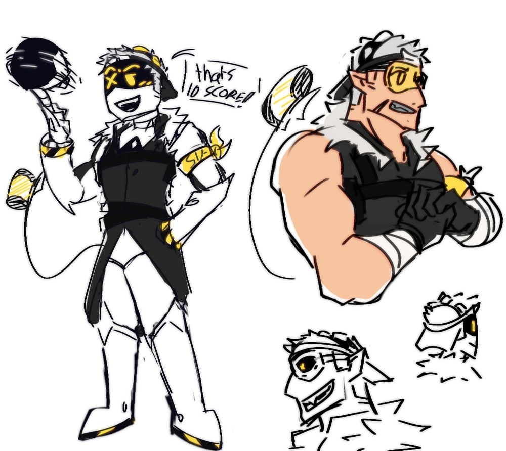 Still first design im still thinking about the gear because try to mix vampir and military think ಡ⁠ ͜⁠ ⁠ʖ⁠ ⁠ಡ??