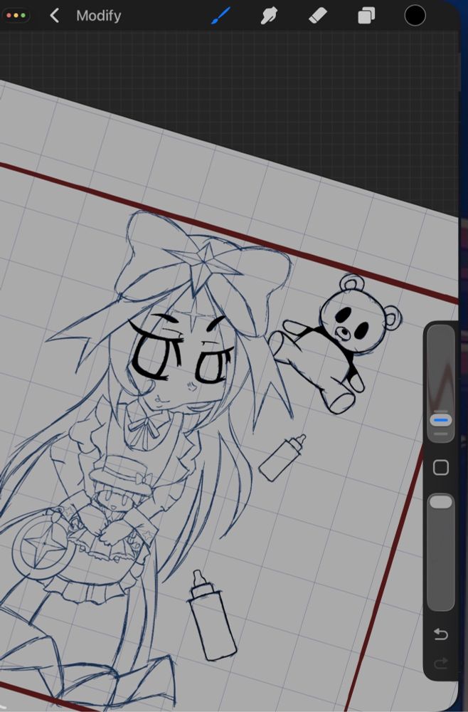 Chibi Nero Alice from Gushing Over Magical Girls/Mahou Shoujo ni Akogarete.