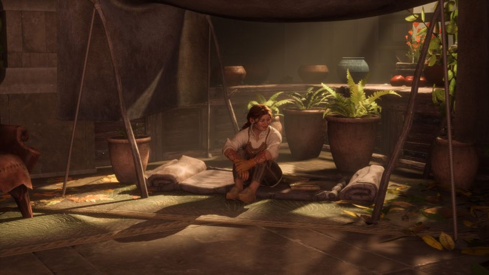 Harding's FREAKING ADORABLE little expression as Zea leaves