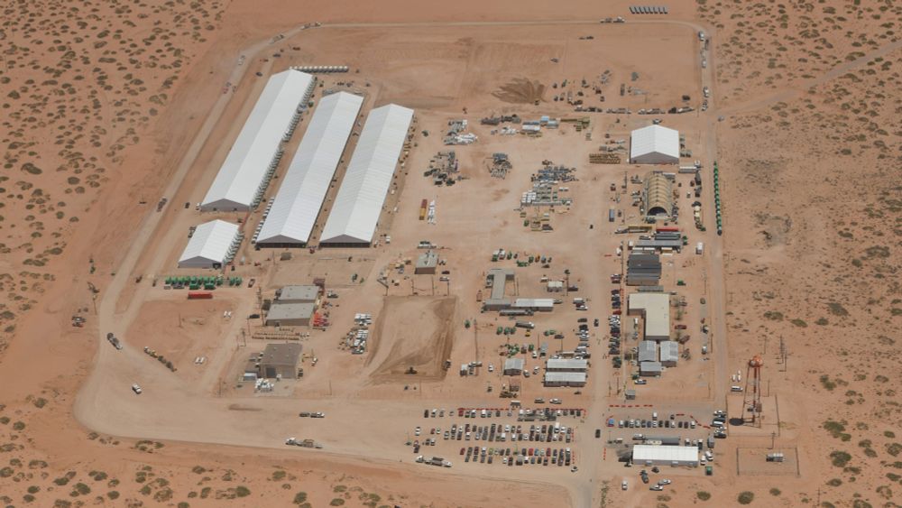 The El Paso Times has obtained the first aerial images of the Trump administration's new immigrant detention facility at Fort Bliss.
