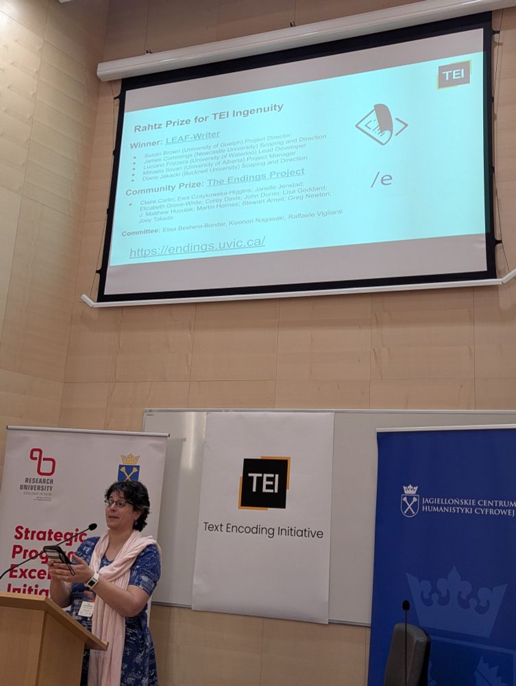 Slide announcing prize awards at TEI2025