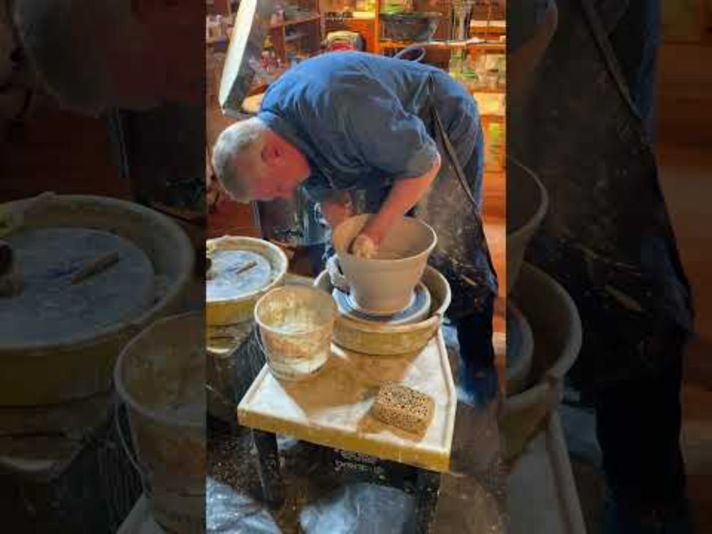 Hands at Work, Art at Heart: Creating One-of-a-Kind Pottery. #glazedpottery #artpottery #fineart