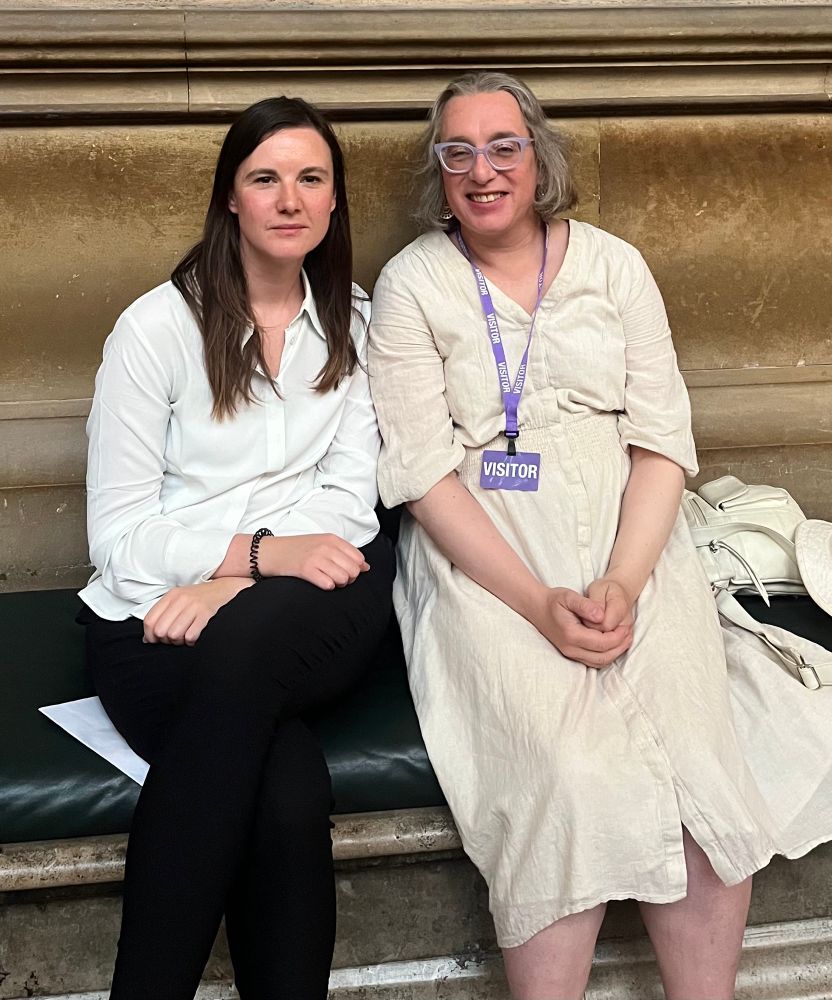 Picture of me sitting together with my MP