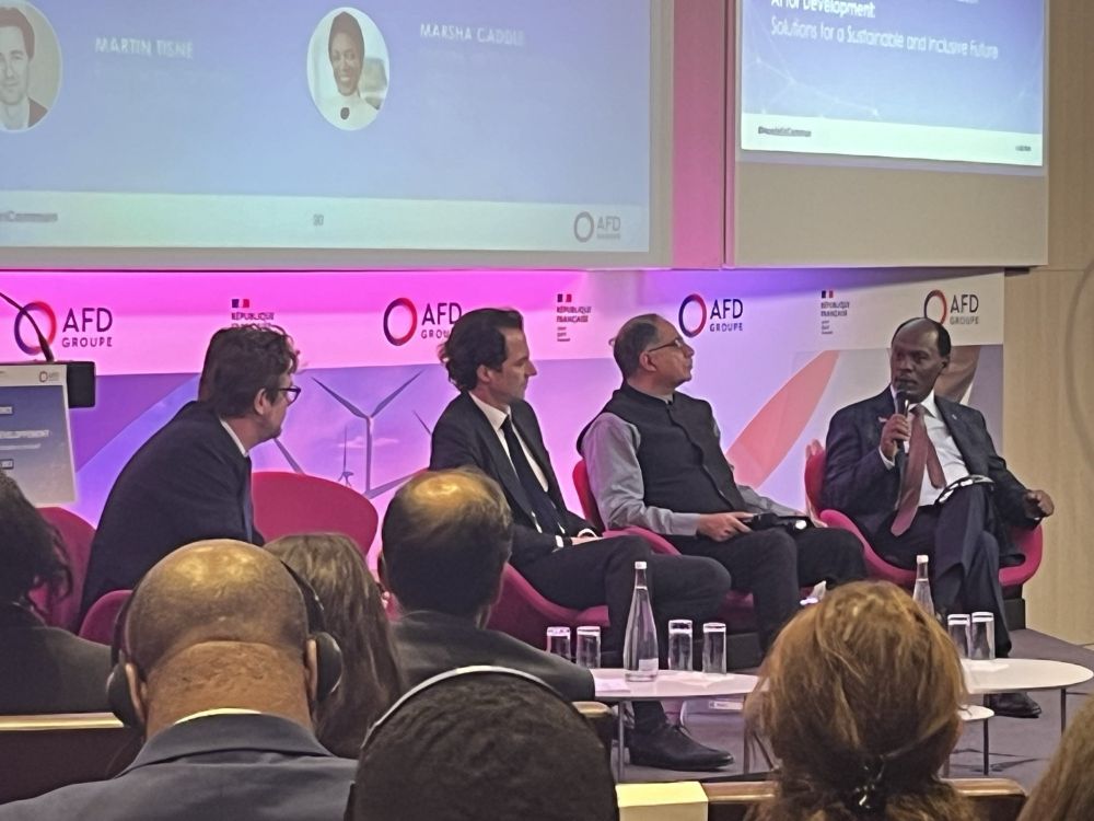 Henri Verdier, Martin Tisné, Sharad Sharma, Wiliam Kabogo Gitau