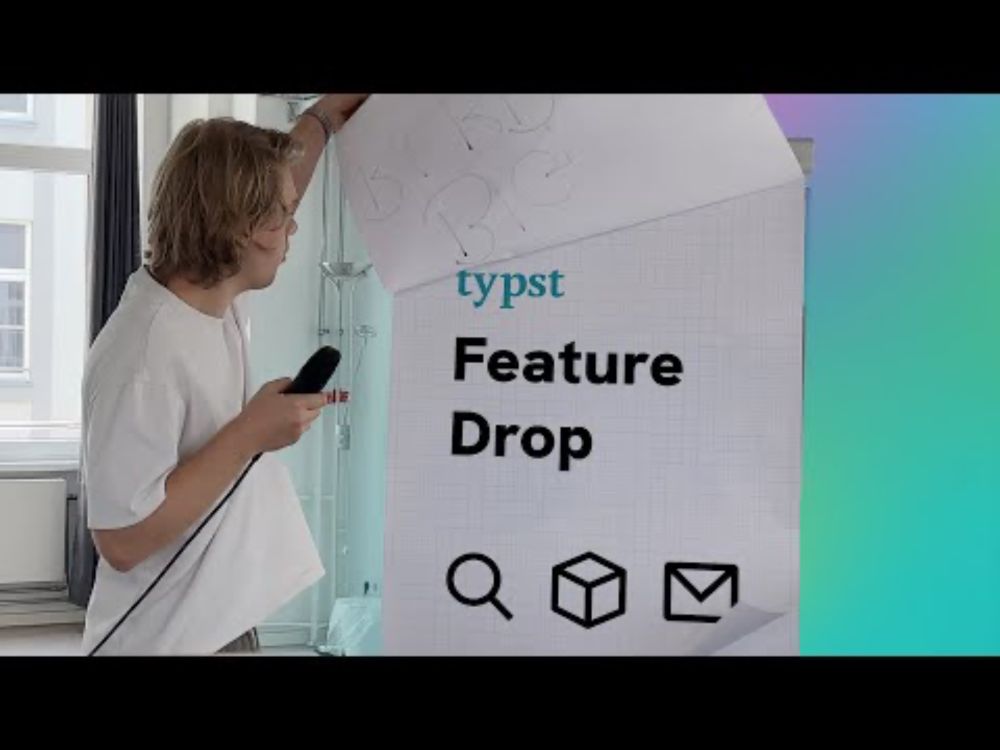 Typst Feature Drop: What's new in the web app