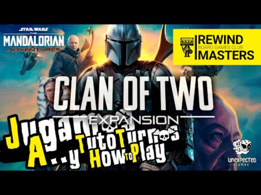 Jugamos a & TutoTurnos - STAR WARS THE MANDALORIAN ADVENTURES: UN CLAN DE DOS (2025)