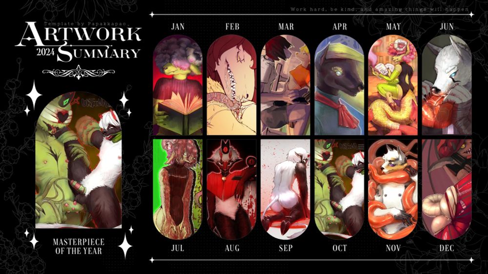 My 12 the best arts in 2024