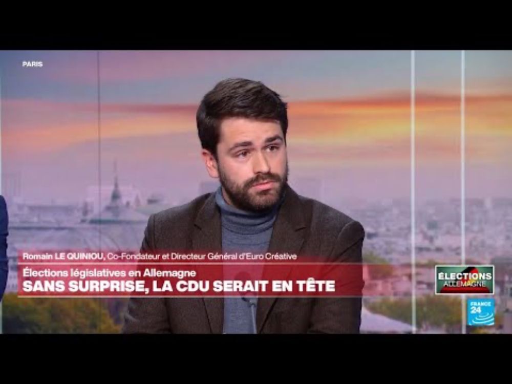 🇩🇪La CDU gagne les élections en Allemagne - Romain Le Quiniou invité de France 24