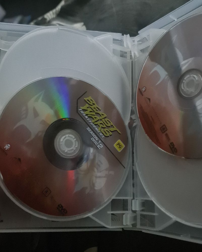 The transformers beast wars DVD set