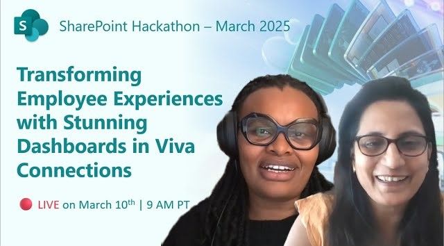 Transforming Employee Experiences w/ Stunning Dashboards in Viva Connections | SharePoint Hackathon
