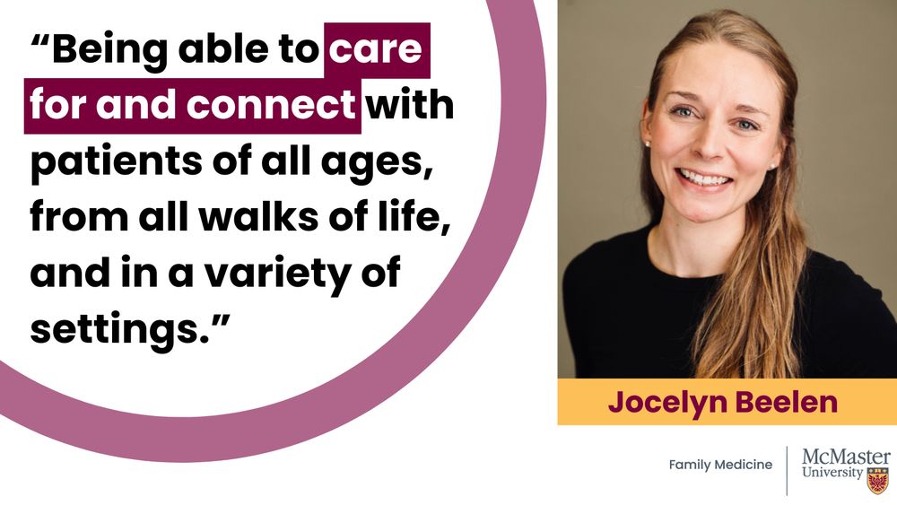 “Being able to care for and connect with patients of all ages, from all walks of life, and in a variety of settings.”  headshot of Jocelyn Beelen.