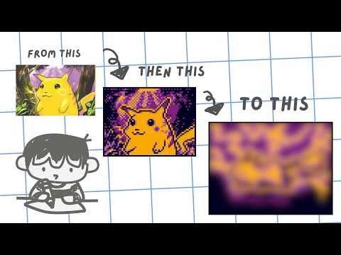 Recreating Pikachu's MOST Iconic Trading Card!  • Pokémon TCG GB Pixel Art Redraw Project