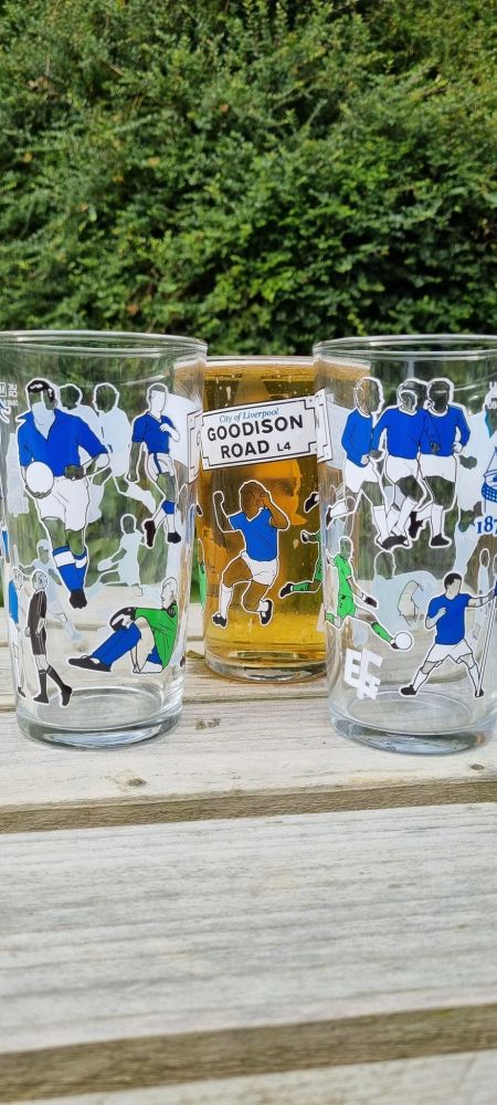 Pint glasses