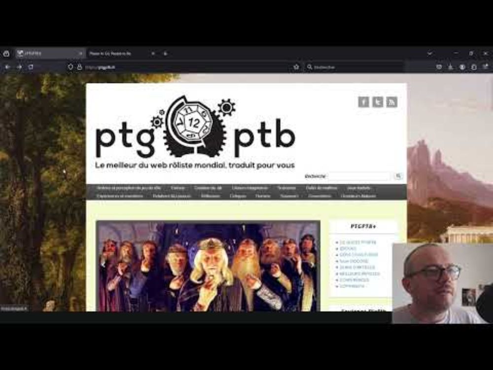 Ressource JDR : le site PTGPTB