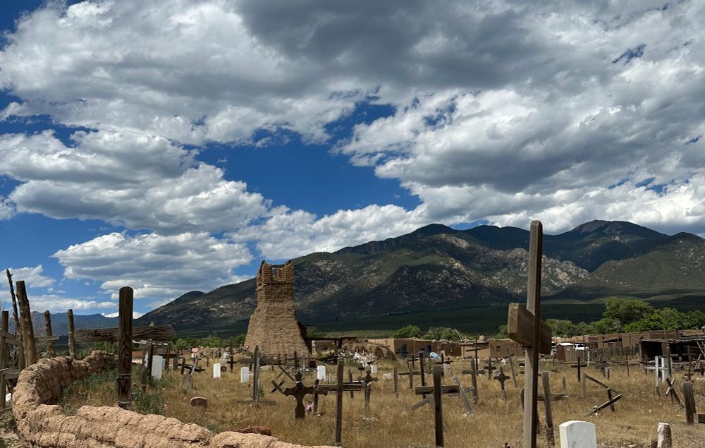 Ruins of San Geronimo church, Taos Pueblo, New Mexico