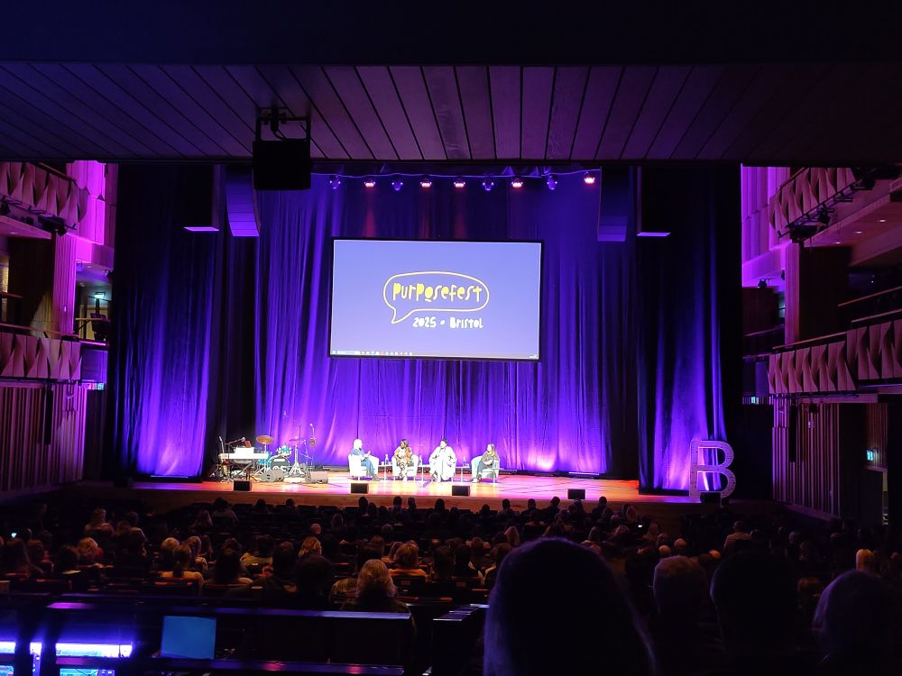 The Purposefest stage