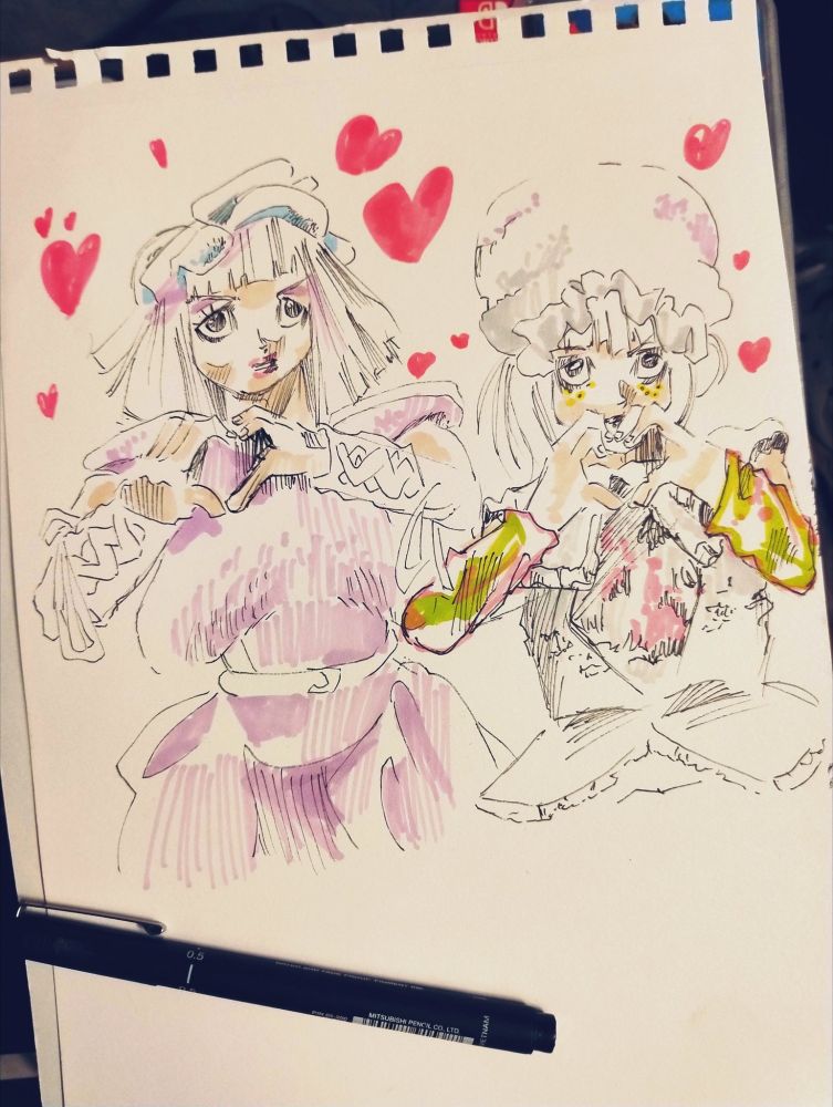 original handdrawn art