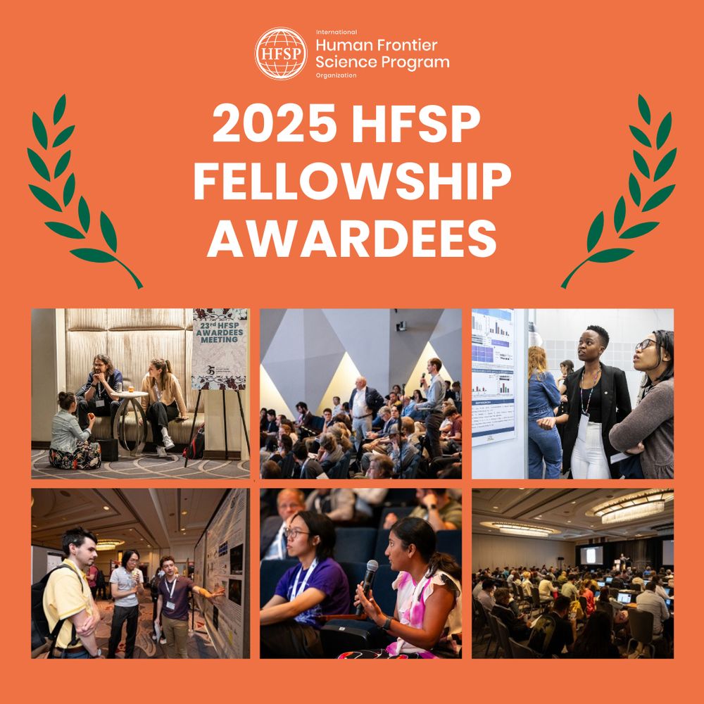Congrats to all HFSP New Fellowship Awardees! 2025 Edition!