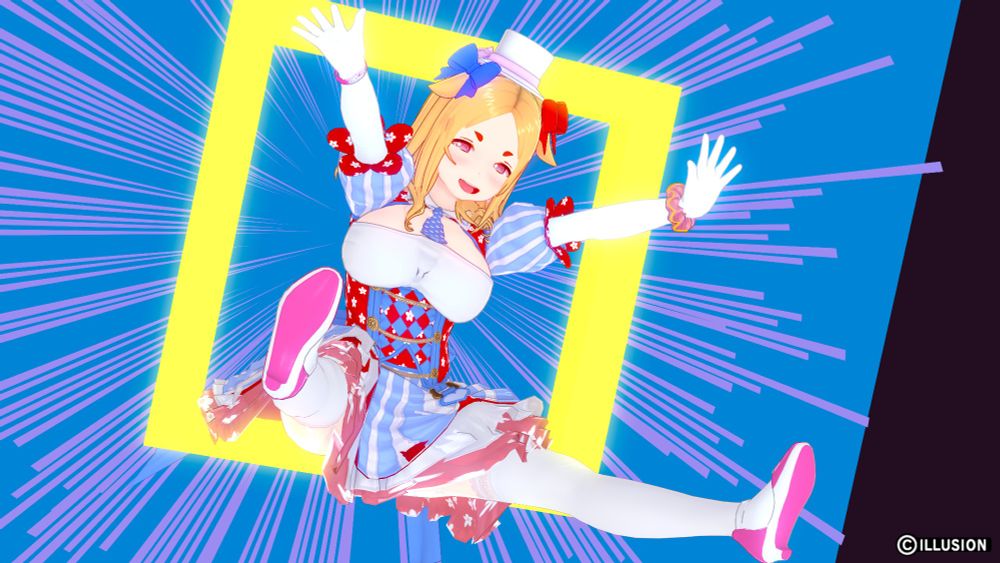 画面から飛び出してきそうなキャロちゃんです。