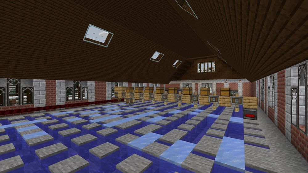 Create Mod Ice Factory in Minecraft