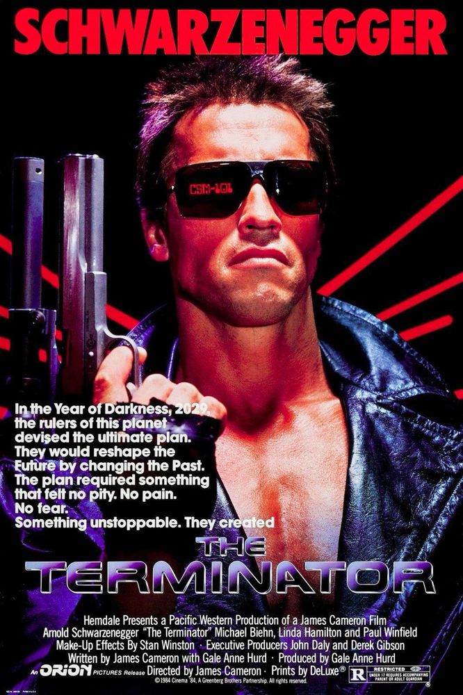 Movie cover for The Terminator 