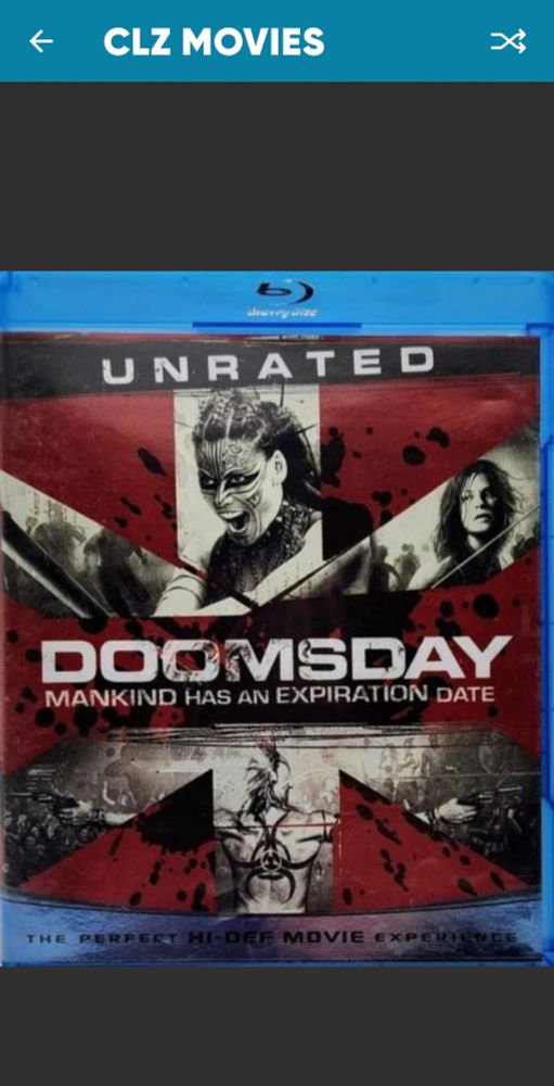 Doomsday blu-ray 